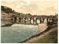 Bridge Carmarthen Vintage A4 Photo Print