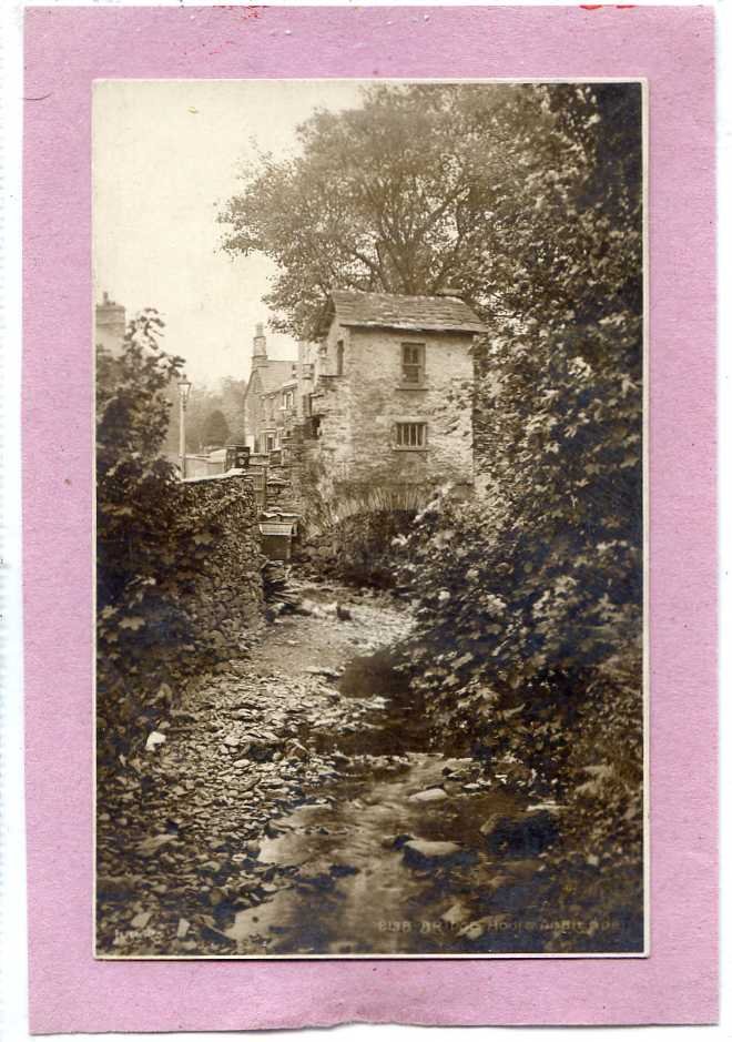 Bridge House Ambleside Cumbria Vintage A4 Photo Print