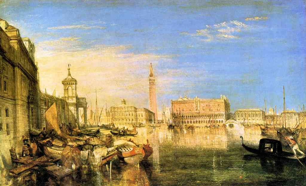 Bridge Of Sighs Venice Joseph Mallord Turner A4 Photo Print