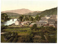 Bridge and Ben Ledi Callander Vintage A4 Photo Print