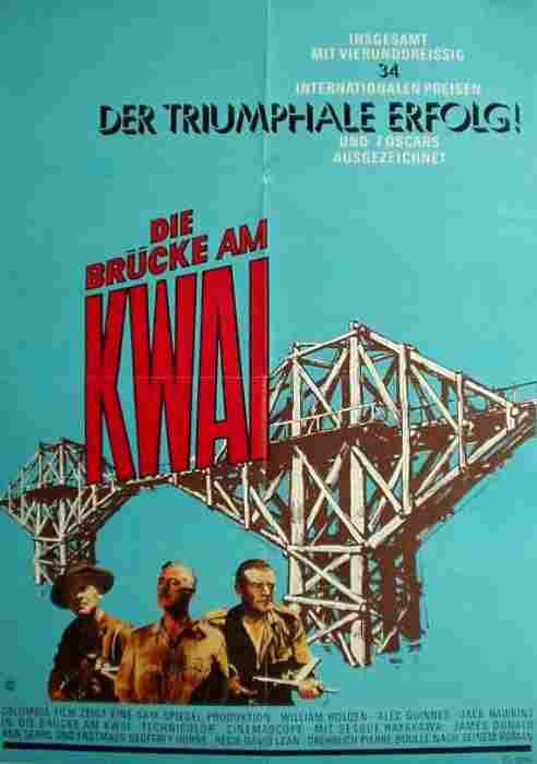 Bridge on the River Kwai The 22  film star poster A4 Photo Print