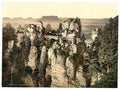 Bridge the Bastion Saxony Vintage A4 Photo Print