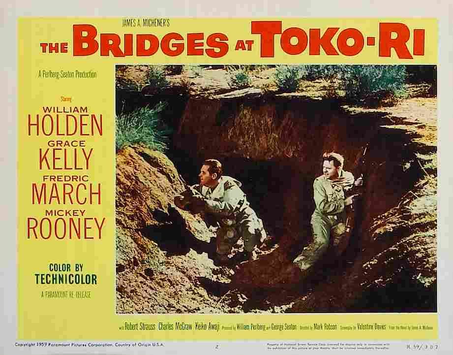 Bridges at Toko Ri The 03  film star poster A4 Photo Print