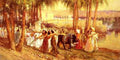 Bridgman Frederick Arthur An Egyptian Procession A4 Photo Print