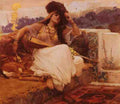 Bridgman Frederick Arthur L Indolence A4 Photo Print
