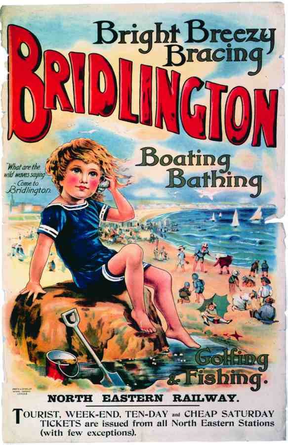 Bridlington 2 Advert A4 Photo Print