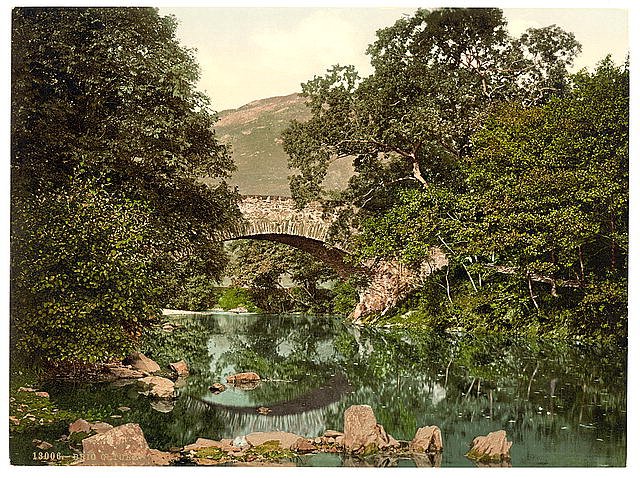 Brig o Turk Trossachs Vintage A4 Photo Print