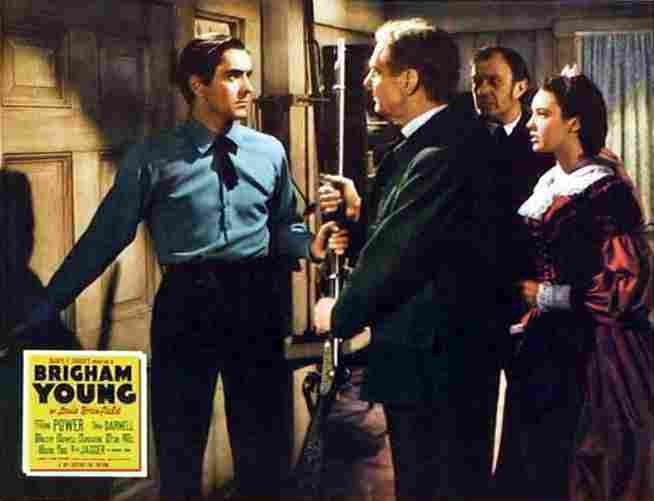 Brigham Young 05  film star poster A4 Photo Print