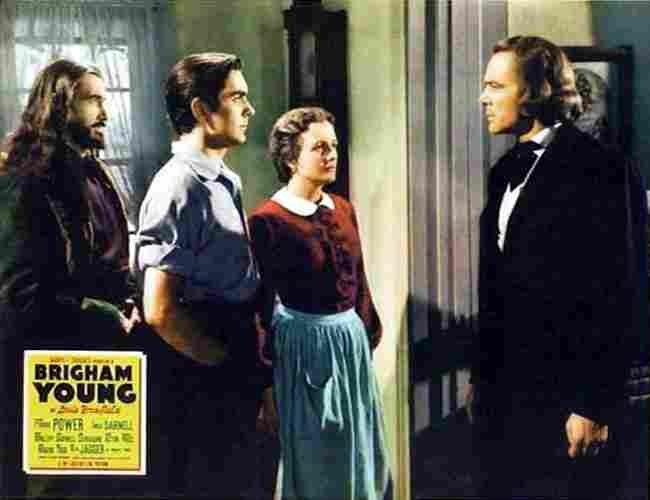 Brigham Young 08  film star poster A4 Photo Print