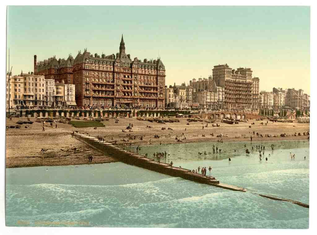 Brighton From The Pier England Ii Vintage A4 Photo Print