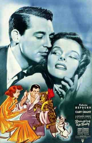  Bringing Up Baby 01 film star poster A4 Photo Print