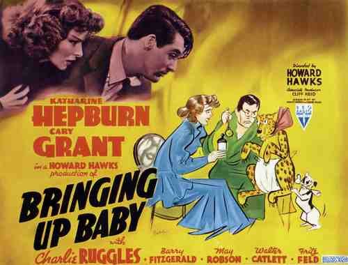 Bringing Up Baby 03 film star poster A4 Photo Print