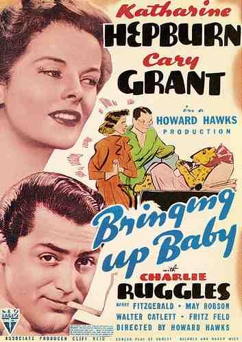  Bringing Up Baby 04 film star poster A4 Photo Print