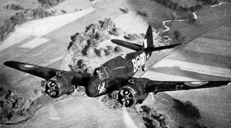 Bristol Beaufighter 20 Military A4 Photo Print