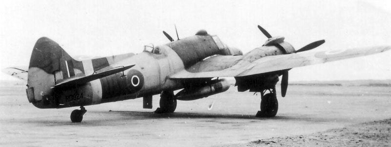 Bristol Beaufighter 21 Military A4 Photo Print