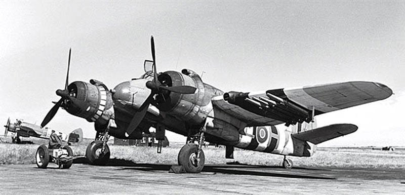 Bristol Beaufighter 22 Military A4 Photo Print