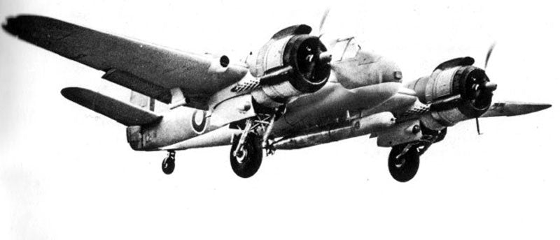 Bristol Beaufighter 23 Military A4 Photo Print
