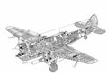 Bristol Beaufort cutaway A4 Photo Print