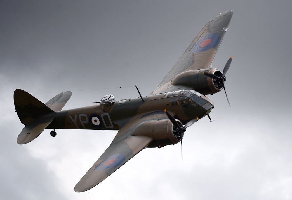 Bristol Blenheim Light Bomber United Kingdom Military A4 Photo Print