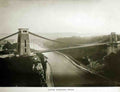 Bristol Bristol Clifton Suspension Bridge Vintage A4 Photo Print