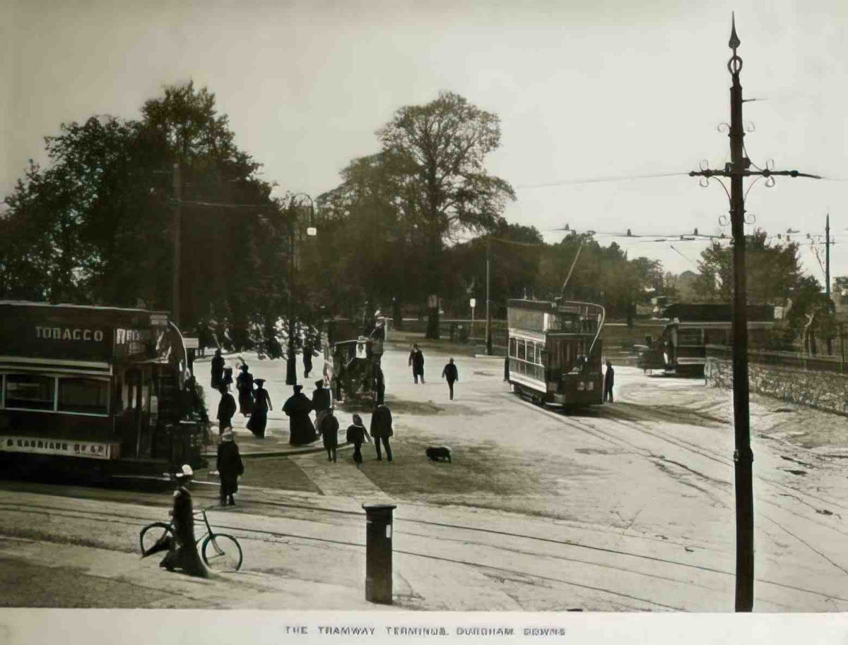 Bristol Bristol Durdham Downs The Tramway Terminus Vintage A4 Photo Print