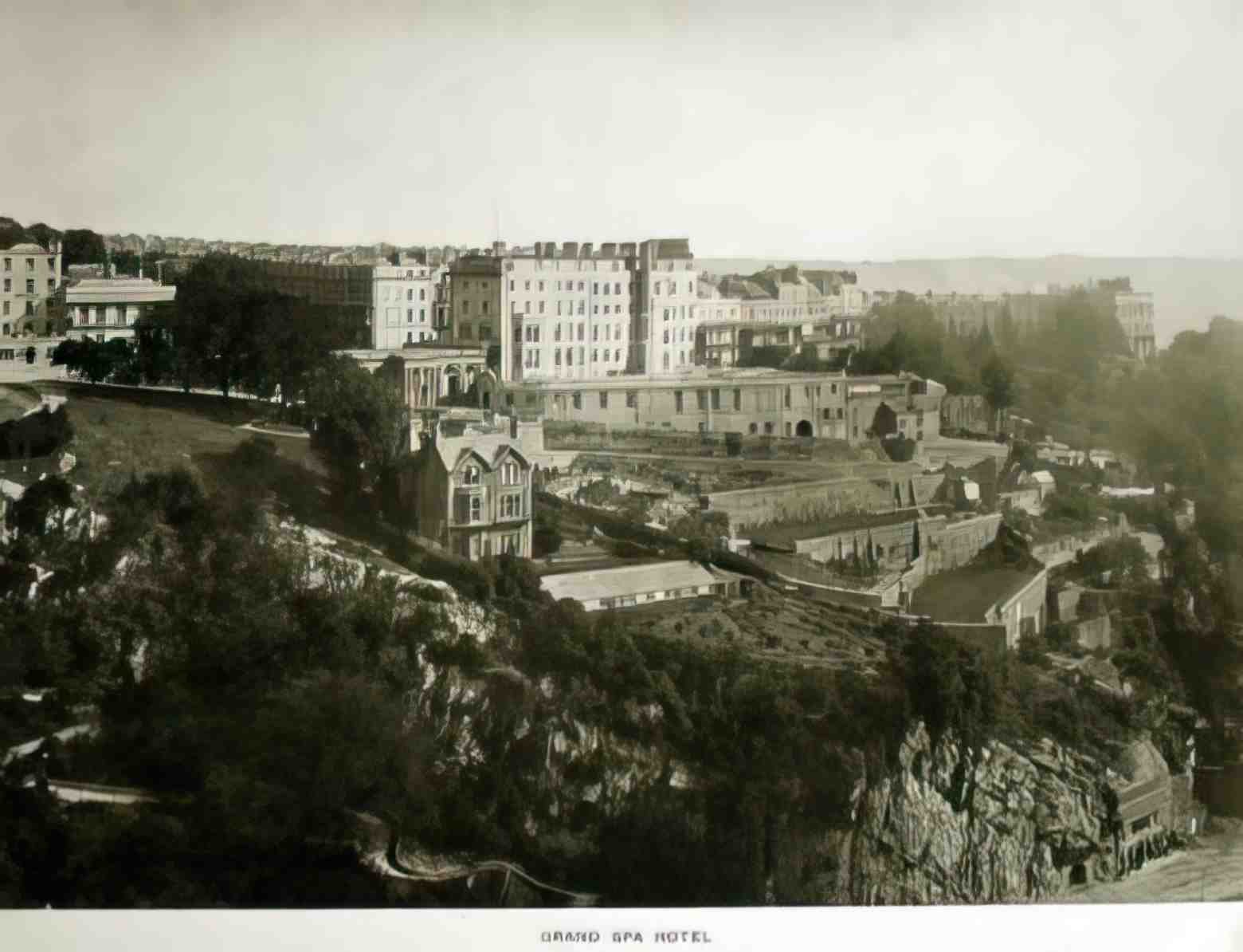 Bristol Bristol Grand Spa Hotel Vintage A4 Photo Print