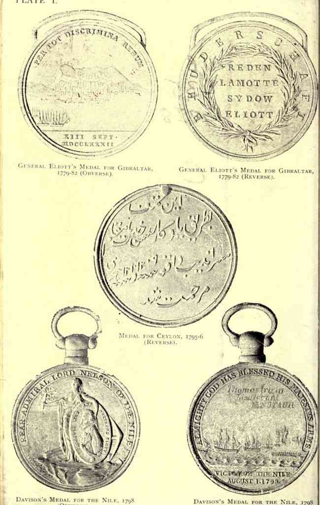 Brit War Medals 003 Vintage War A4 Photo Print