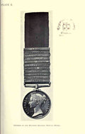 Brit War Medals 096 Vintage War A4 Photo Print