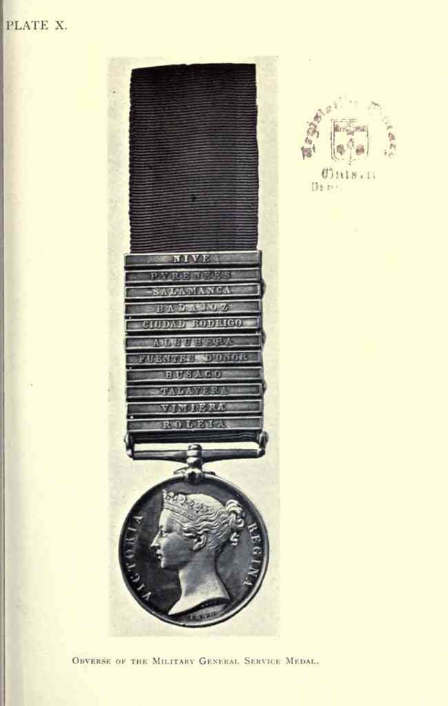 Brit War Medals 096 Vintage War A4 Photo Print