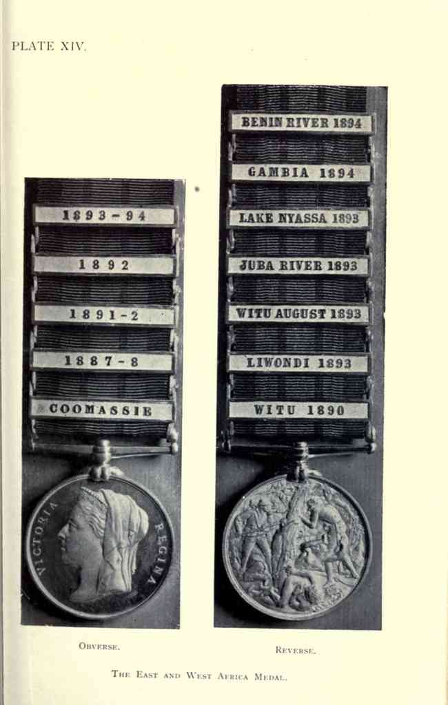 Brit War Medals 158 Vintage War A4 Photo Print