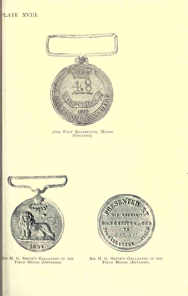 Brit War Medals 252 Vintage War A4 Photo Print