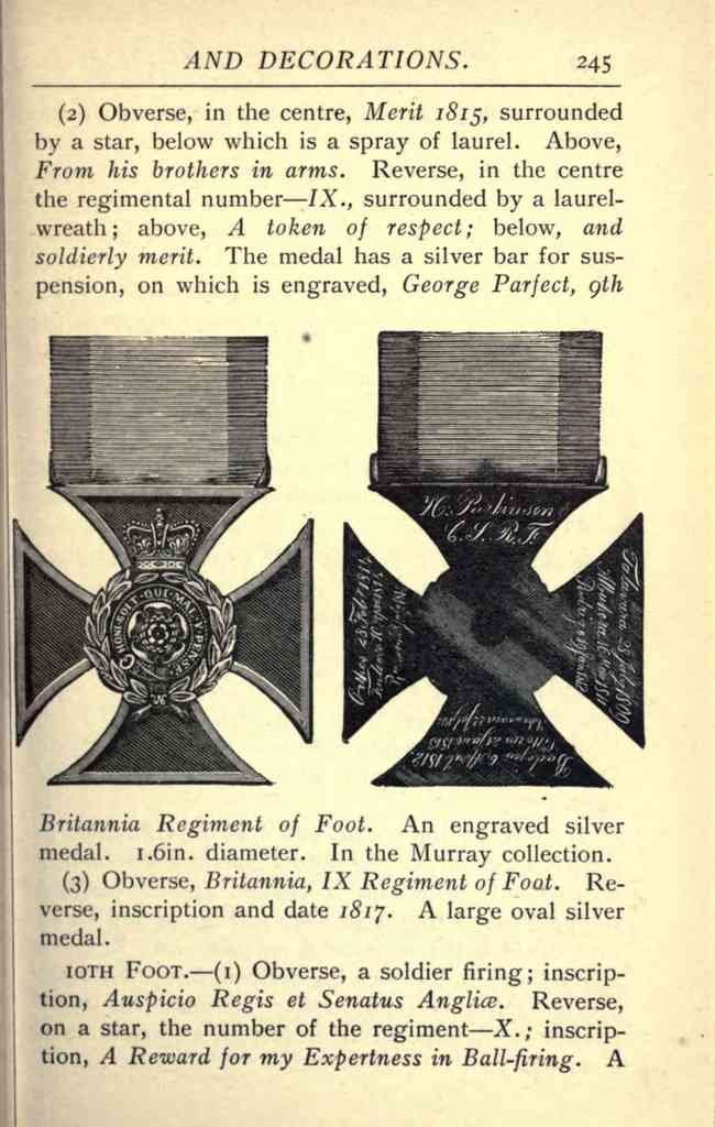 Brit War Medals 275 Vintage War A4 Photo Print