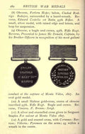 Brit War Medals 312 Vintage War A4 Photo Print