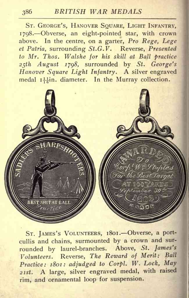Brit War Medals 416 Vintage War A4 Photo Print