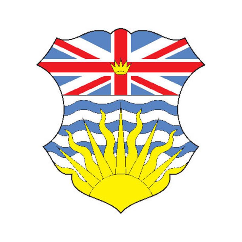 Britcolumbia Prov Coat Of Arms N3914 A4 Photo Print