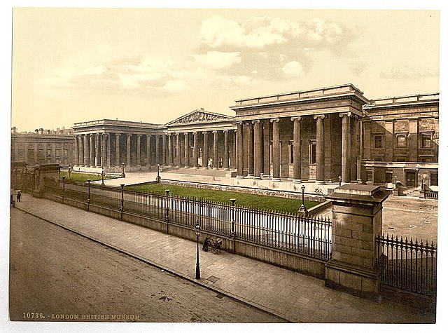 British Museum London Vintage A4 Photo Print