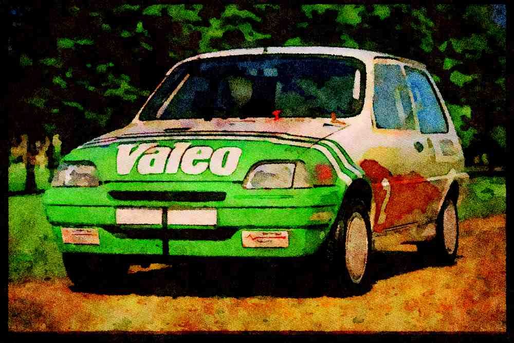 British UK Cars 354022 Rover, Metro Project Pride, 1990 A4 Limited Edition Watercolour Print