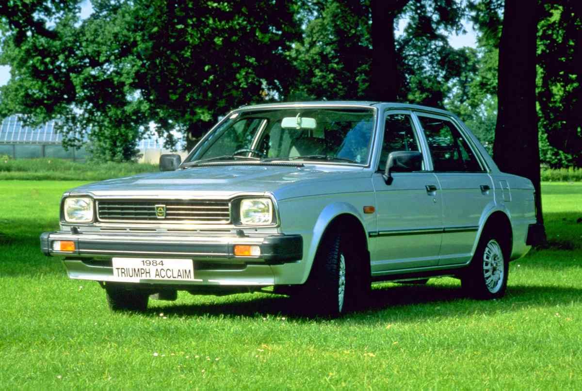 British UK Cars 354027 Triumph Acclaim Saloon 1984 A4 Photo Print