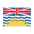 Britishcolumbia Prov Flag N4213 A4 Photo Print