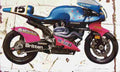 Britten V1000 1995 Aged Vintage A4 Photo Print