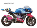 Britten V1000 1995 motorbike A4 Photo Print