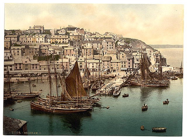 Brixham I Vintage A4 Photo Print