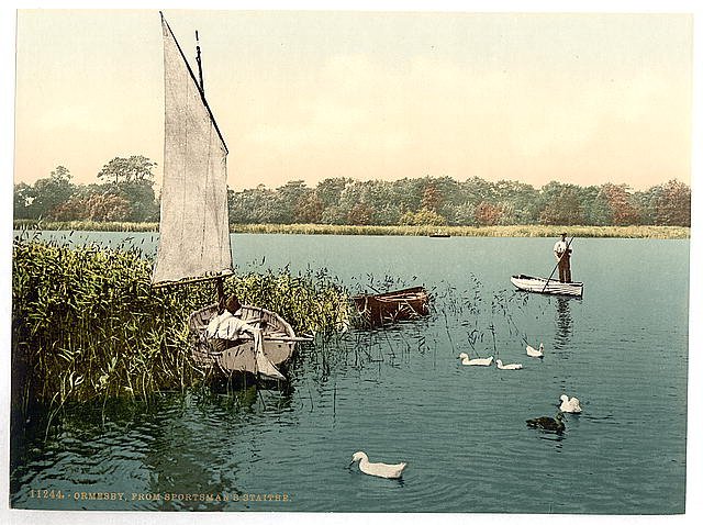 Broad Ormesby Vintage A4 Photo Print