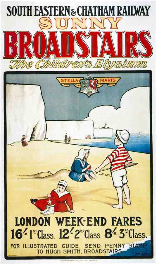Broadstairs Advert A4 Photo Print
