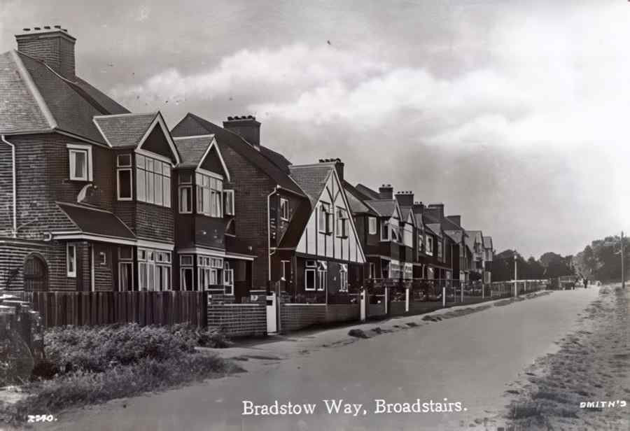 Broadstairs Bradstow Way Vintage A4 Photo Print