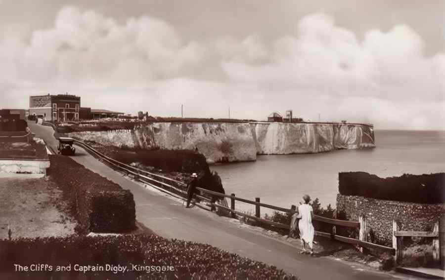 Broadstairs Captain Digby Vintage A4 Photo Print