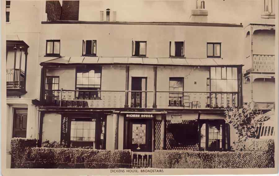 Broadstairs Dickens House Vintage A4 Photo Print