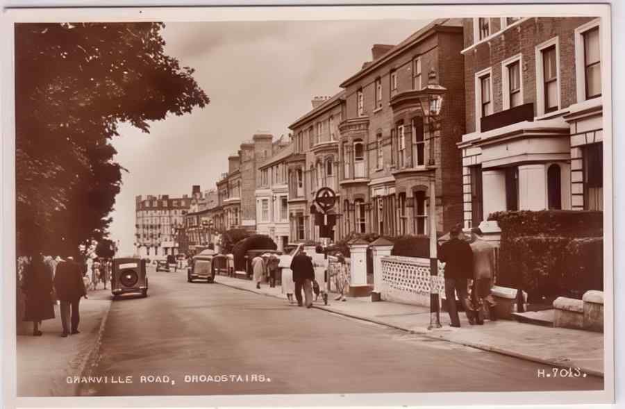 Broadstairs Granville Rd Vintage A4 Photo Print