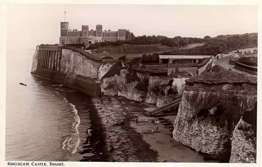 Broadstairs Kinsgate Broadstairs Vintage A4 Photo Print