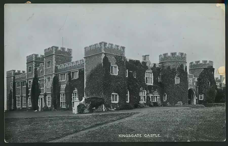 Broadstairs Kinsgate Castle Vintage A4 Photo Print